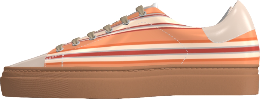 Félix Rios Men's Trainer, No. 2 · Terracotta, side view