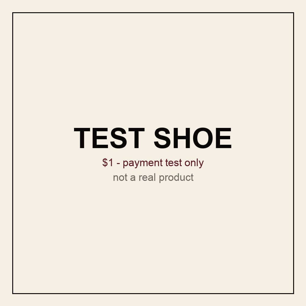 Test Shoe